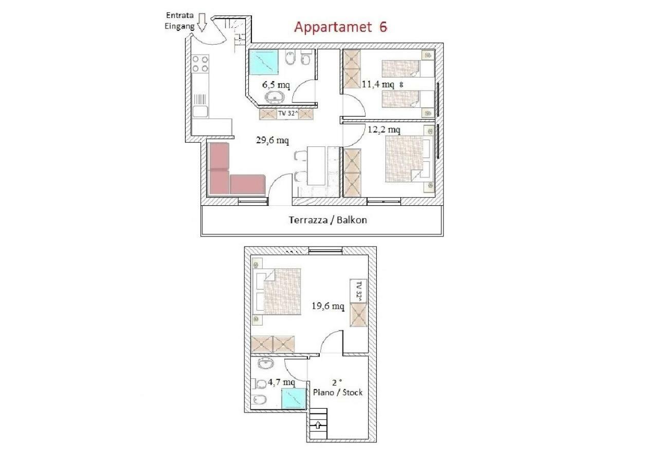 Residence Kramhuter Sexten Номер фото